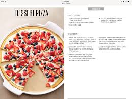 Dessert Pizza Pampered Chef Recipes Pampered Chef Desserts Pampered Chef