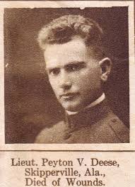 Lieut Peyton Van Dorn Deese (1891-1918)