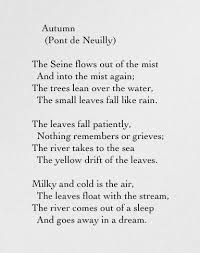 Autumn Pont De Neuilly Sara Teasdale Words Poetry Words Poetic Words