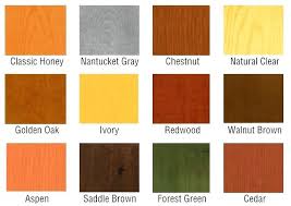 Wood Furniture Colors Chart Informasicpnsbumn Co