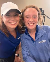 Our very own Danielle Steffen is at the Ag PhD Field Day in Baltic, SD!  She's been hard at work conducting live interviews, giving updates