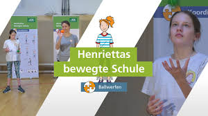 Balltransport Auf Dem Rucken Mit Henriettas Bewegte Schule Youtube