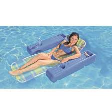 Poolmaster Caribbean Plaid Swimming Pool Lounge Chair Float With Cup Holders Walmart Com Pool Lounge Chairs Pool Lounge Pool Lounger