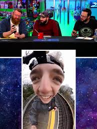 Guy Excited about Train