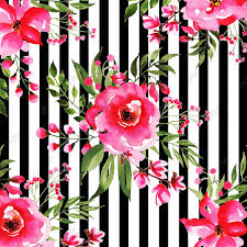 Black And White Flower Background Transparent Watercolor Floral Background With Stripes Watercolor Color Paint Png And Vector With Transparent Background For Free Download Flower Background Wallpaper Floral Background Flowery Wallpaper