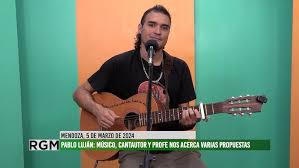 Pablo Luján: músico, cantautor y docente nos acerca varias propuestas