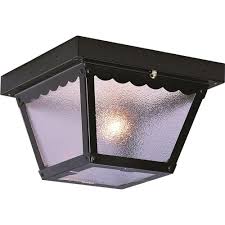 Find something extraordinary for every style, and enjoy free delivery on most items. Volume Lighting 2 Light Outdoor Black Flush Mount Ceiling Fixture V7232 5 The Home Depot