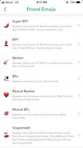 Snap Friend Emojis Snapchat Friend Emojis Names For Boyfriend Snapchat Names