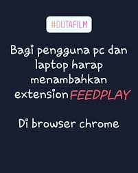 Maybe you would like to learn more about one of these? Dutafilm On Twitter Pengguna Pc Laptop Harap Tambahkan Extension Feedplay Di Browser Chrome Biar Nonton Makin Mudah Link Https T Co Pn9yluzslu Dutafilm Feedplayextension Lk21 Dunia21 Bioskopkeren Indoxxi Indoxx1 Juraganfilm Filmapik