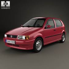 3d Model Of Volkswagen Polo 5 Door 1994 Volkswagen Polo Volkswagen Volkswagen Car
