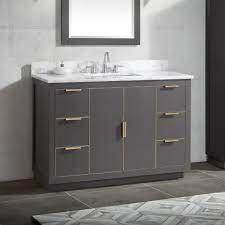 Buy Single Bathroom Vanities Vanity Cabinets Online At Overstock Our Best Bathroom Furniture Deals In 2020 Single Bathroom Vanity Vanity Vanity Combos