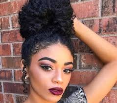 Wrap and tie the scarf around the bun to finish off the look. 20 Amazing Curly Bun Hairstyles To Stand Out 2021 Trends