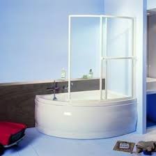 Résistant en verre securit et. Paso Doble Secure Pare Baignoire Verre Clair 3 Mm 2 Volets Courbes Coulissants Et Relevables Batiproduits