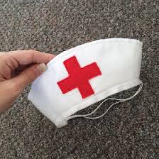 Diy Felt Nurse Hat Deguisement Infirmiere Tuto Housse De Coussin Deguisement Fille