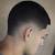 Long Burst Fade Straight Hair