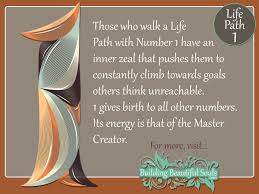 Numerology 1 Life Path Number 1 Numerology Meanings
