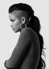 Top 9 Undercut Ponytail Hairstyles Plus Lifestyles Undercut Long Hair Half Shaved Hair Undercut Ponytail