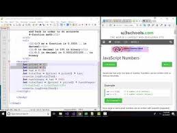 Math And Javascript Decimal Vs Binary Why 0 1 0 2 Does Not Equal 0 3 And How To Fix It Youtube