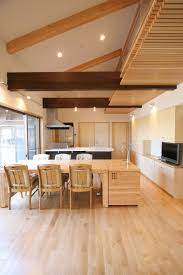 自然光と光があふれる家 the house filled with natural light and wind igawa arch house kitchen dining interior リビング 住宅リフォーム 住宅