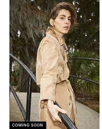 Billy Reid Trench Weather Milled