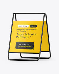 Download Street Stand Mockup Exclusive Mockups PSD Mockup Templates