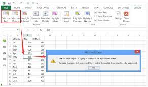How To Highlight/Color Unlocked Cells In Excel?