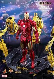 Hot Toys Iron Man 2 Mark Iv With Suit Up Gantry 1 6th Scale Collectible Set Hot Toys Iron Man Iron Man Hot Toys