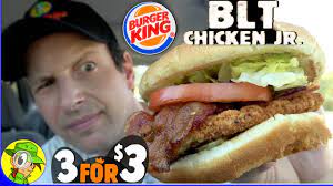 However, please note that prices may vary from state to state as well. Burger King Blt Chicken Jr 3 For 3 Meal Deal Review Peep This Out Youtube
