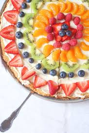 Sugar Cookie Fruit Pizza Recipe Brown Sugar Food Blog Recipe Sugar Cookie Crust Fruit Pizza Sugar Cookie Fruit Sugar Cookies