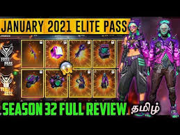 What is free fire redemption? January 2021 Elite Pass Free Fire Full Review Season 32 Elite Pass Free Fire Tamil Tubers Youtube