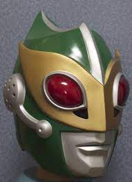 画像3つ目 サンダーマスク プロップレプリカマスクの記事より ヒーロー 特撮ヒーロー 昔のテレビ番組