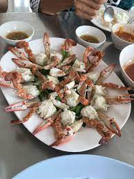 ป ม าน ง ร านเจ แดงบางควาย อาหาร อาหารทะเล อาหารและเคร องด ม