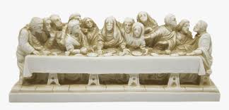 La última cena (en italiano: Ultima Cena Di Leonardo Da Vinci The Last Supper Stone Carving Hd Png Download Kindpng