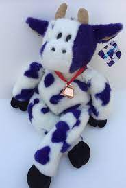 Zamoo Zany Brainy Moo Purple Cow Bull 23 Plush Soft Toy Stuffed Animal Lovey Kidspreferred Stuffedanimal Pet Toys Purple Cow Animals