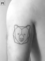 Download the transparent clipart and use it for free creative project. Geometric Bear Tattoo Geometric Bear Tattoo Tattoos Bear Tattoos