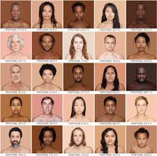 Changing The Conversation On Race Angelica Dass Reveals Our Pantone Shades In Humanae On Art And Ae In 2020 Pantone Matching System Skin Tones Skin Color Palette