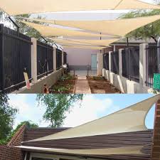 11 8 16 4 Triangle Sun Shade Sail Uv Top Outdoor Canopy Patio Lawn Cover Pool Patio Sun Shades Canopy Outdoor Pergola Shade