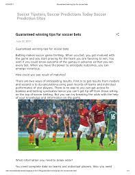 Zambia tips is the leading football prediction site in zambia, offering only the best football predictions. Guaranteed Winning Tips For Soccer Bets