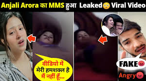 Anjali Arora का MM*s हुआ Leaked 😲Viral Video पर क्या बोली अंजलि और उनके  दोस्त - YouTube