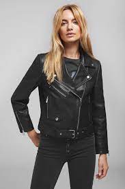 Anine Bing Jett Leather Jacket Black Leather Jacket Girl Leather Jacket Leather Jacket Black