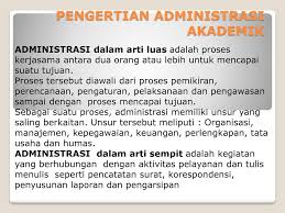 Administrasi Akademik Di Perguruan Tinggi Ppt Download