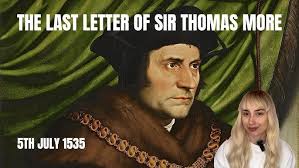 The Last Letter of Sir Thomas More
