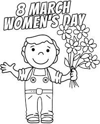 March coloring pages with stars and kitten. 8 March Coloring Pages Women S Day Topcoloringpages Net