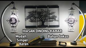 Hiasan dinding kamar tidur kadang bisa membuat suasanya kamar menjadi lebih rileks dan nyaman. Ide Kreatif Membuat Hiasan Dinding Kamar Youtube