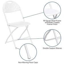 Plastic Folding Chair White Riverstone Furniture Collection Plastic Folding Chairs Folding Chair Flash Furniture