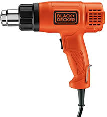 Black Decker Kx1650 Gb Heat Gun 1750 W 230 V Black Orange Amazon Co Uk Diy Tools
