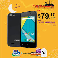 CELULAR PLUM AXE PLUS 2 4G Doble chip ...