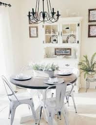 Farmhouse Table Diy Rustic Chairs 26 Ideas Small Round Kitchen Table Farmhouse Dining Room Farmhouse Round Dining Table