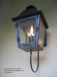 Led gas light post lantern lamp head kit. 23 Sheryl S Style 1 Gas Lanterns With Steel Bracket Gas Lanterns And Lights