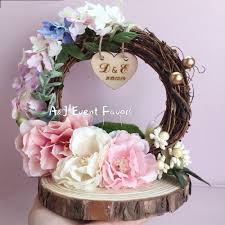 1pcs Lot Personalized New Creative Engagement Event Party Decoration Flower Ring Bearer Pillows Cus Ring Pillow Wedding Ring Bearer Wedding Ring Holder Wedding